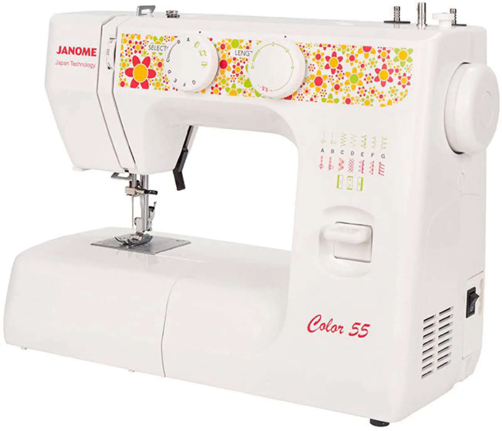 Швейная машина Janome Color 55