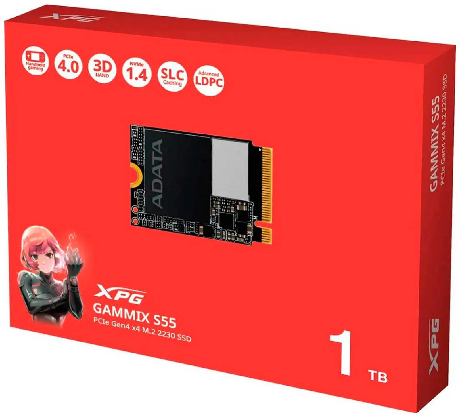 SSD накопитель Adata 1000 Гб XPG Gammix S55 (SGAMMIXS55-1T-C)