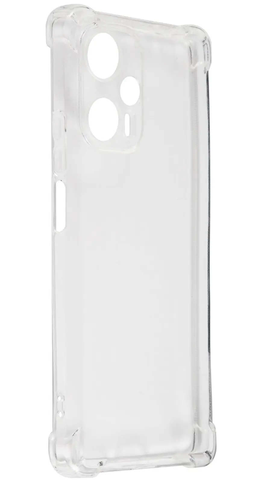 Защитный чехол Red Line iBox Crystal, для Xiaomi Poco F5, с усиленными углами, прозрачный