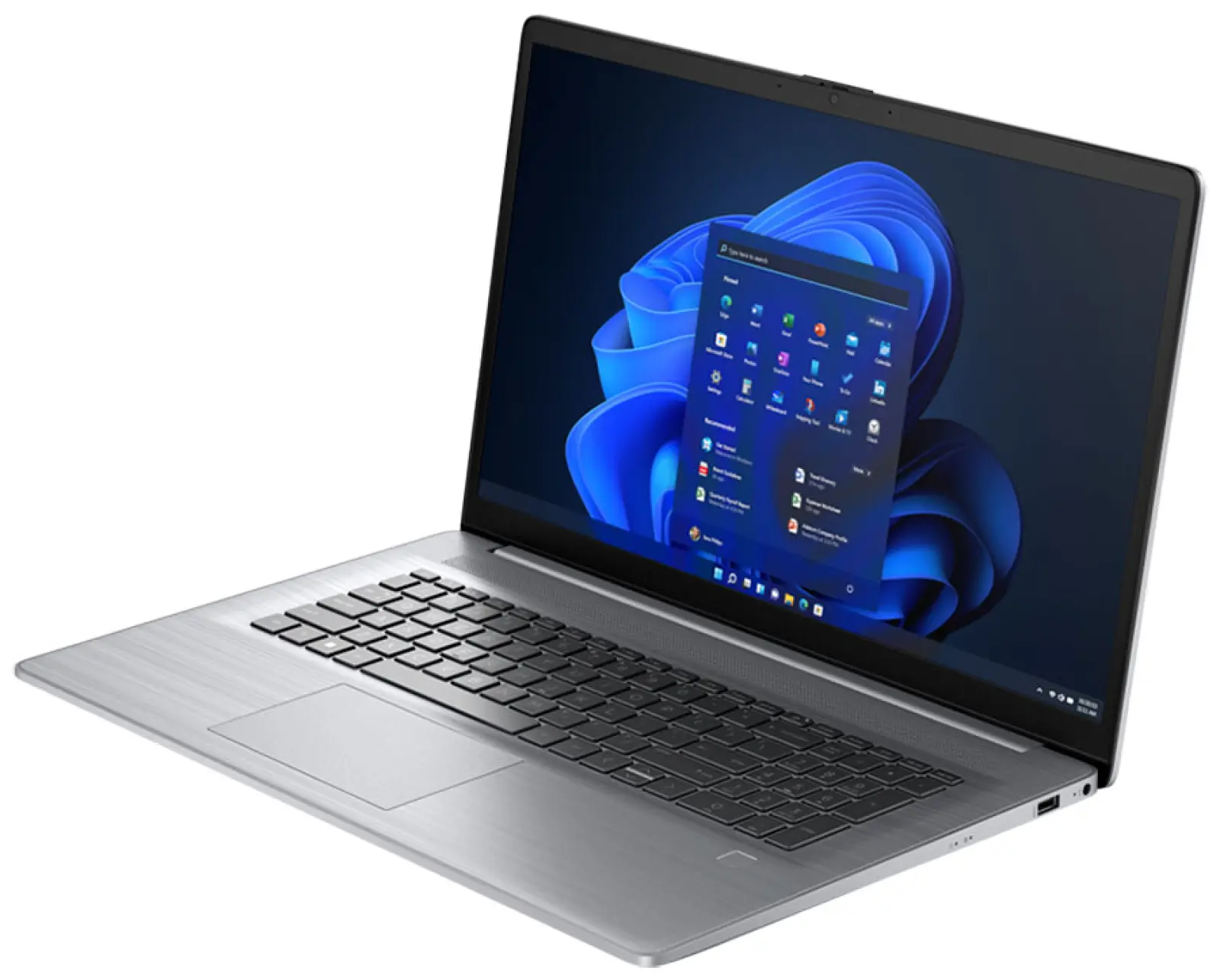 Ноутбук HP 470, G10 (9B9A2EA) серебристый
