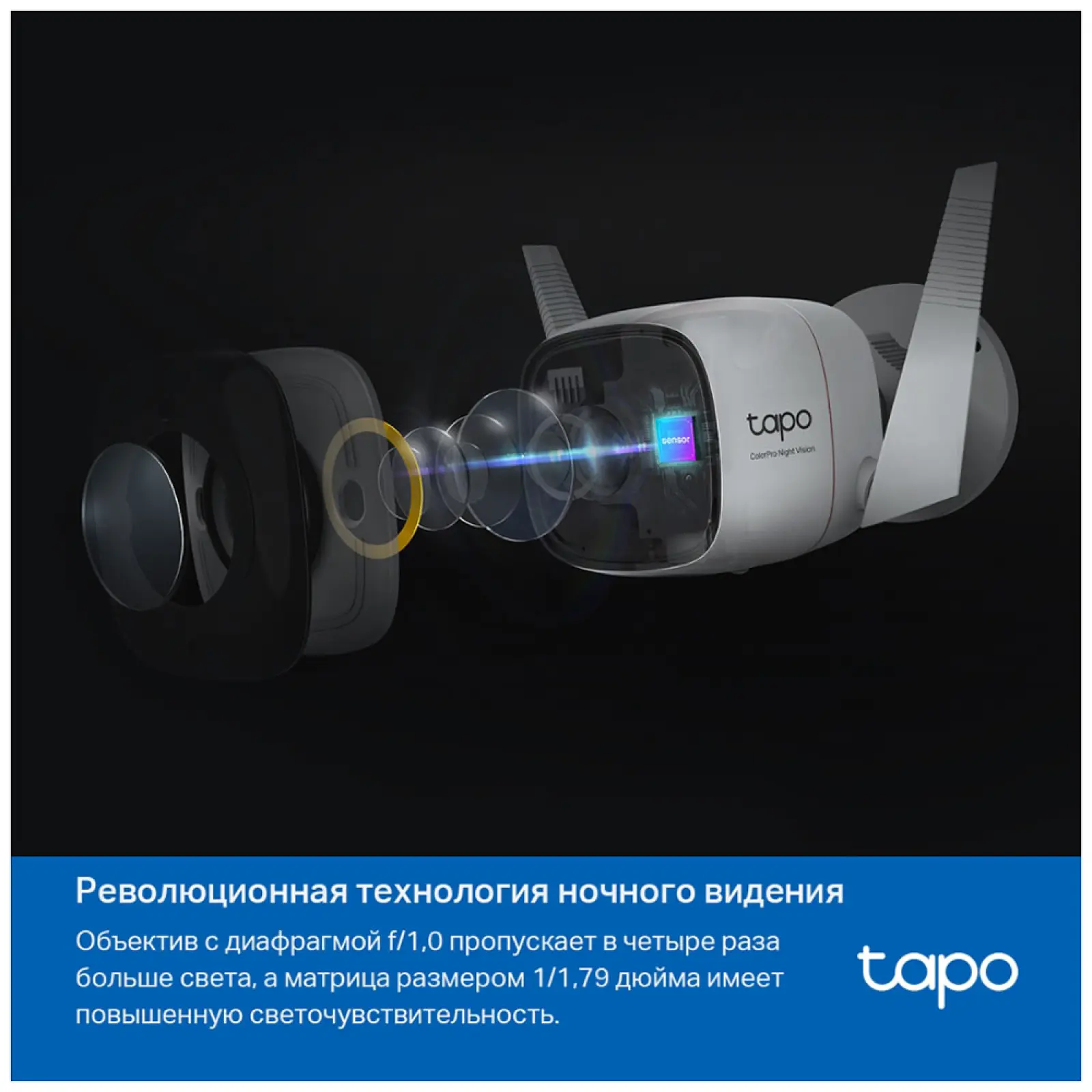 Умная уличная камера TP-Link Tapo C325WB