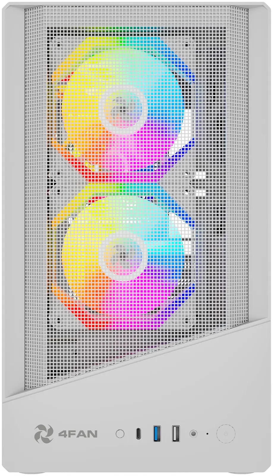 Компьютерный корпус 4FAN Indigon White