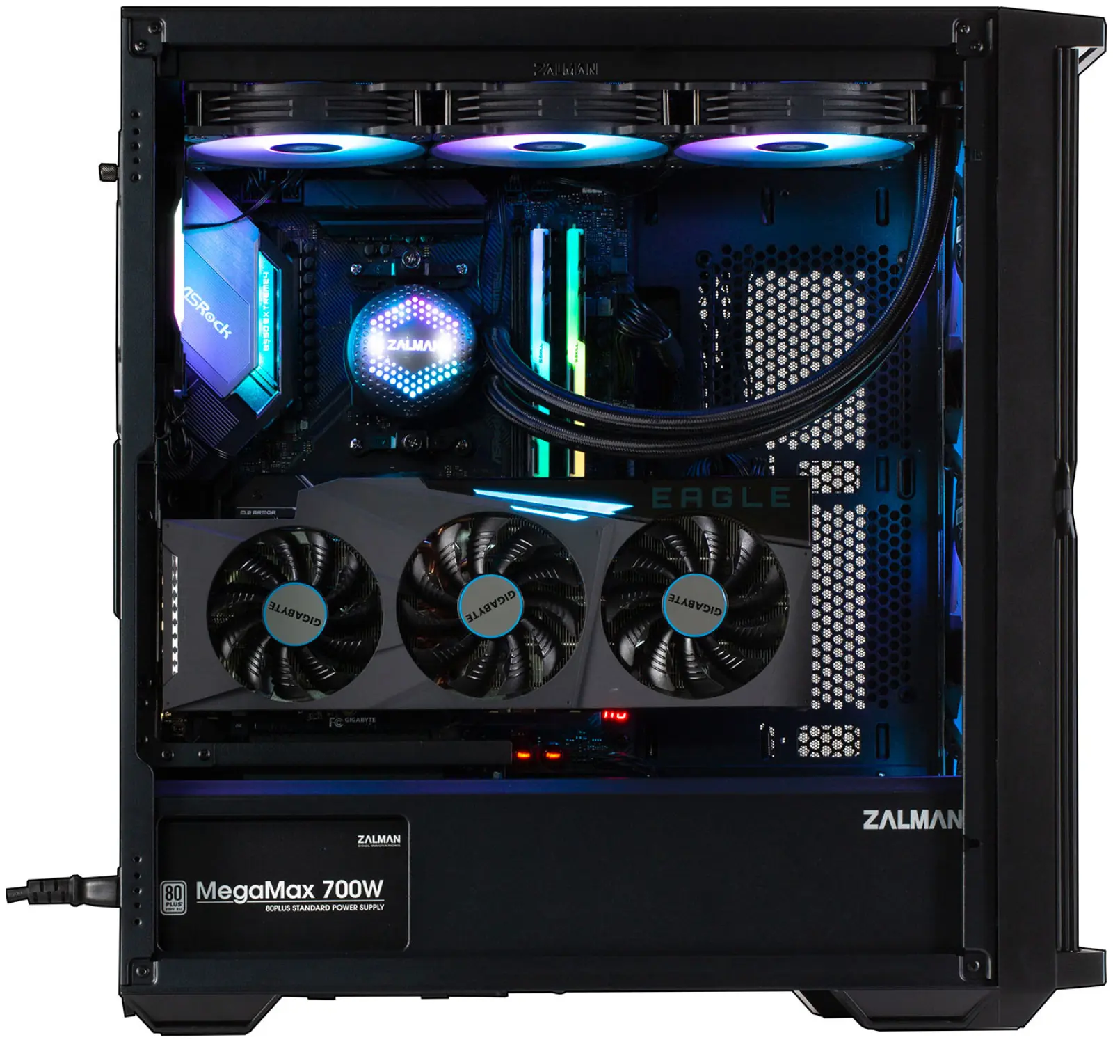 Компьютерный корпус Zalman Z10 PLUS Black
