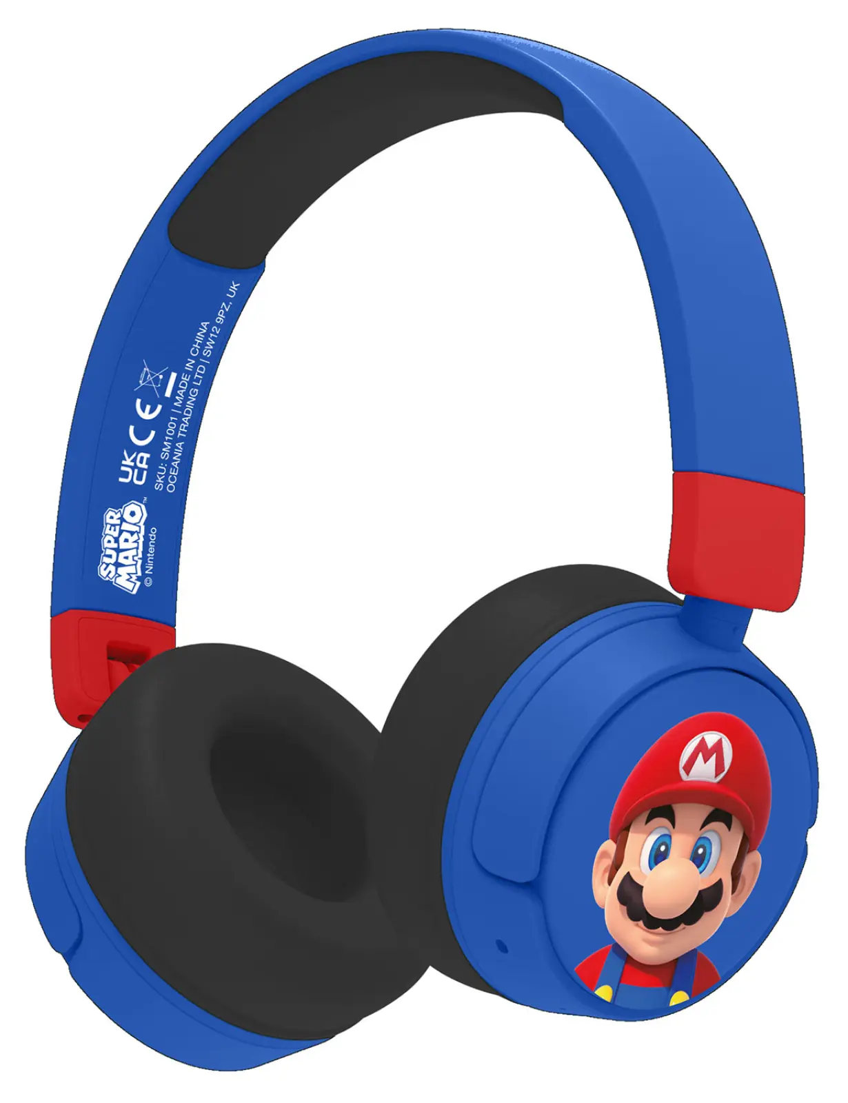 Детские беспроводные наушники Otl Technologies Mario, синий (41000010669)