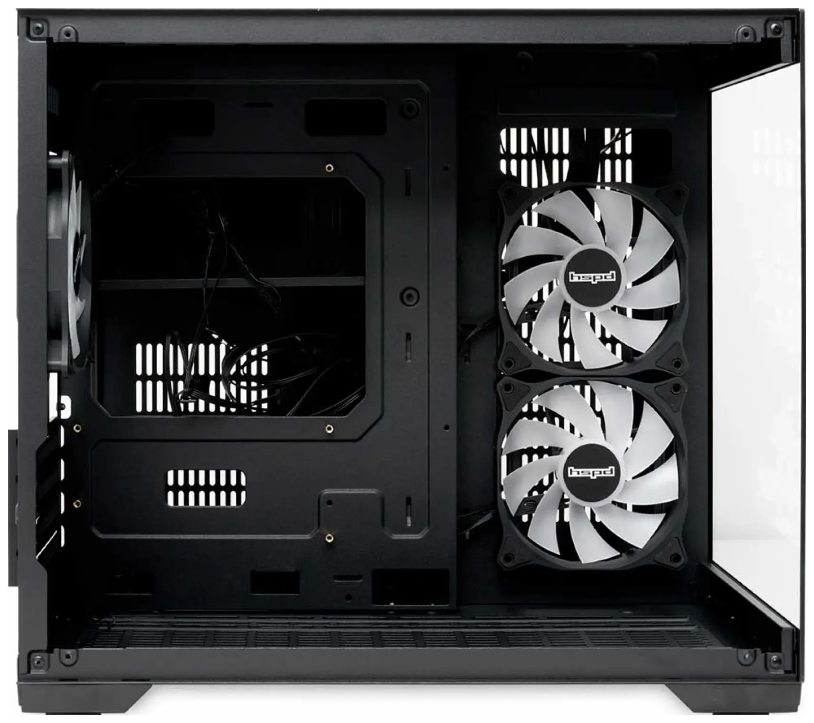 Компьютерный корпус HSPD F330 (F330-TGBK-ARGB)