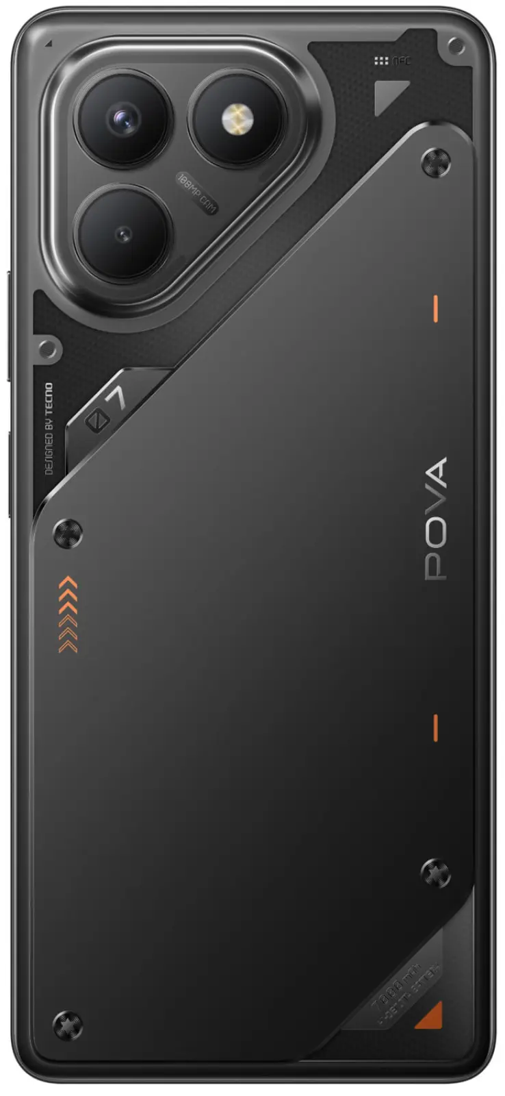 Смартфон Tecno POVA 7 Neo 8+128 Гб черный