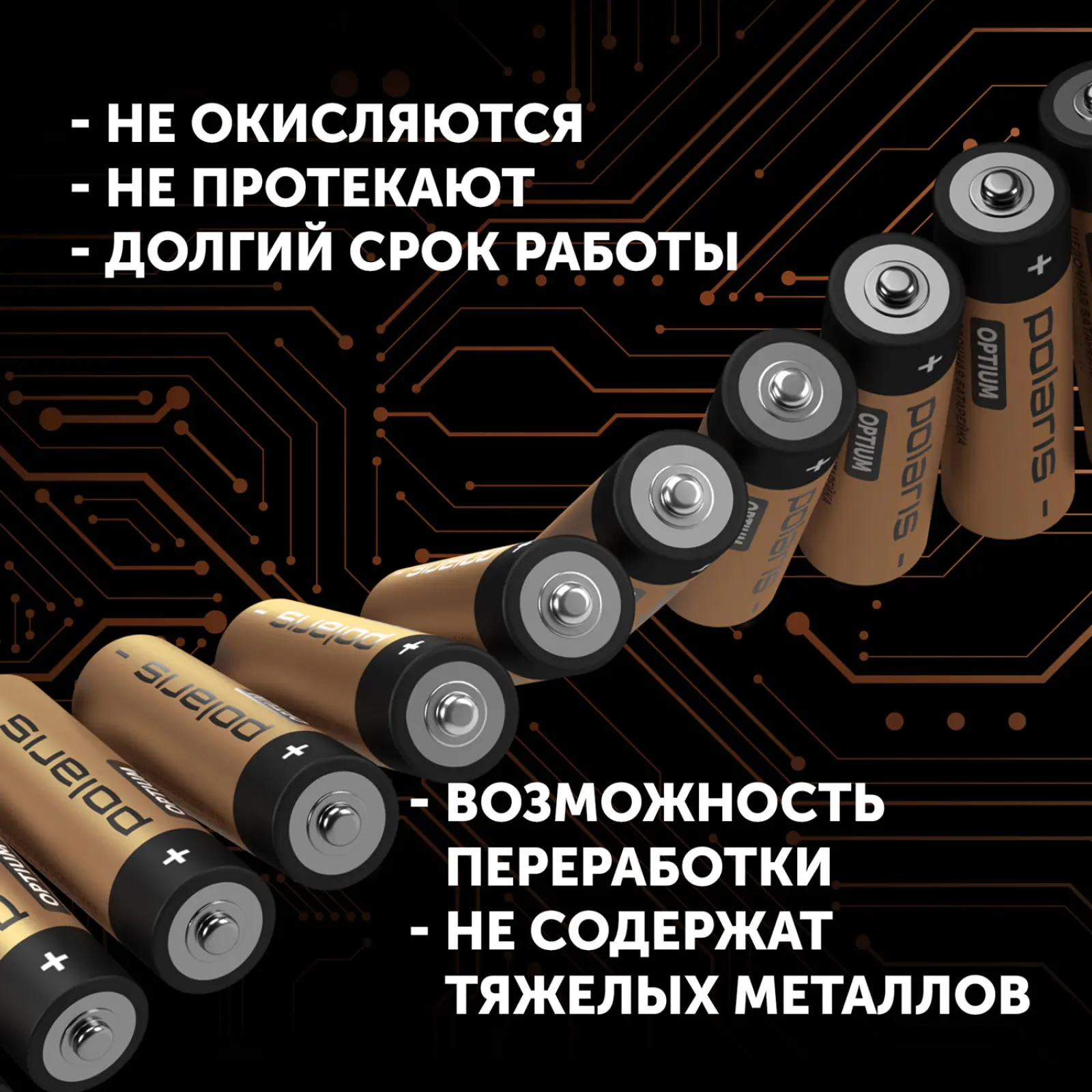 Батарейка Polaris PB AA (12 шт) OPTIUM
