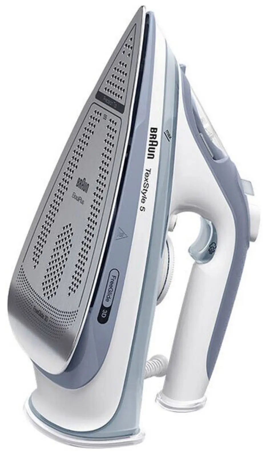 Утюг Braun 12750007-SI5078GY SI, мощность 2800 Вт, прорезиненная ручка