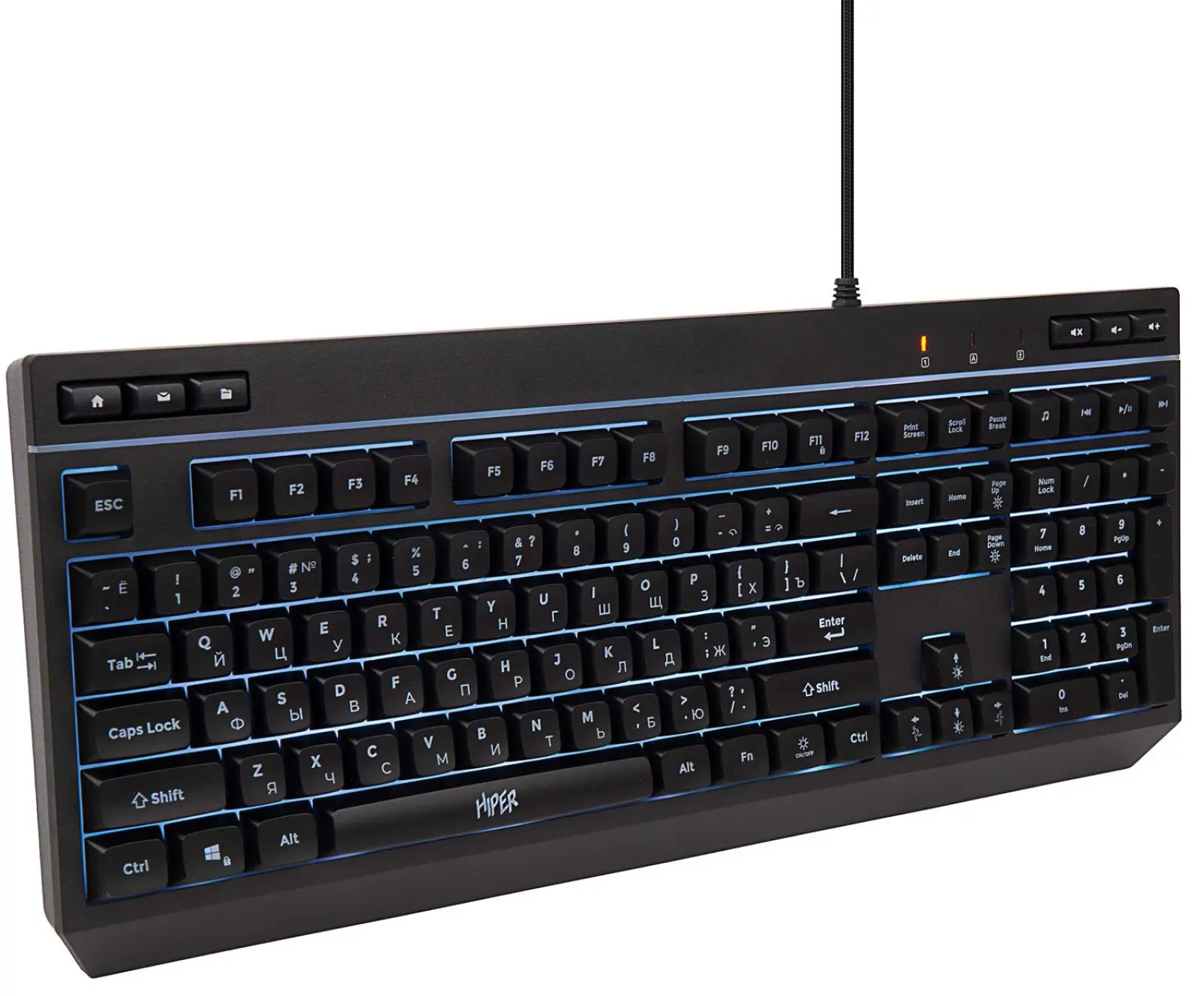 Игровая клавиатура Hiper GKEY-1100 Dignity