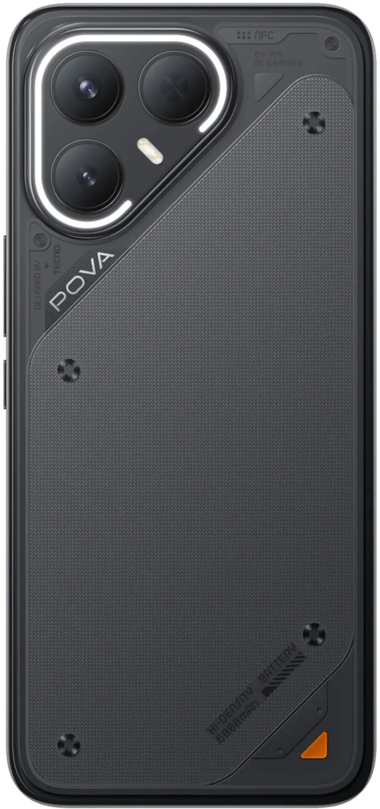 Смартфон Tecno POVA 7 Pro 5G 256Gb 12Gb черный
