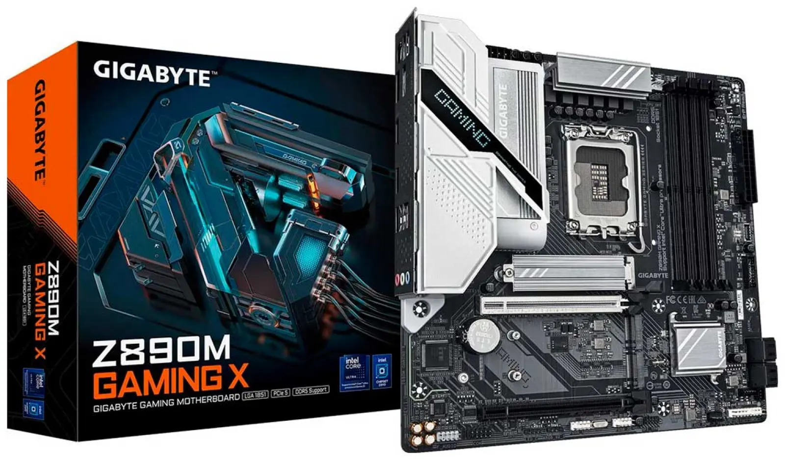 Материнская плата Gigabyte Z890M GAMING X (LGA1851, ATX)