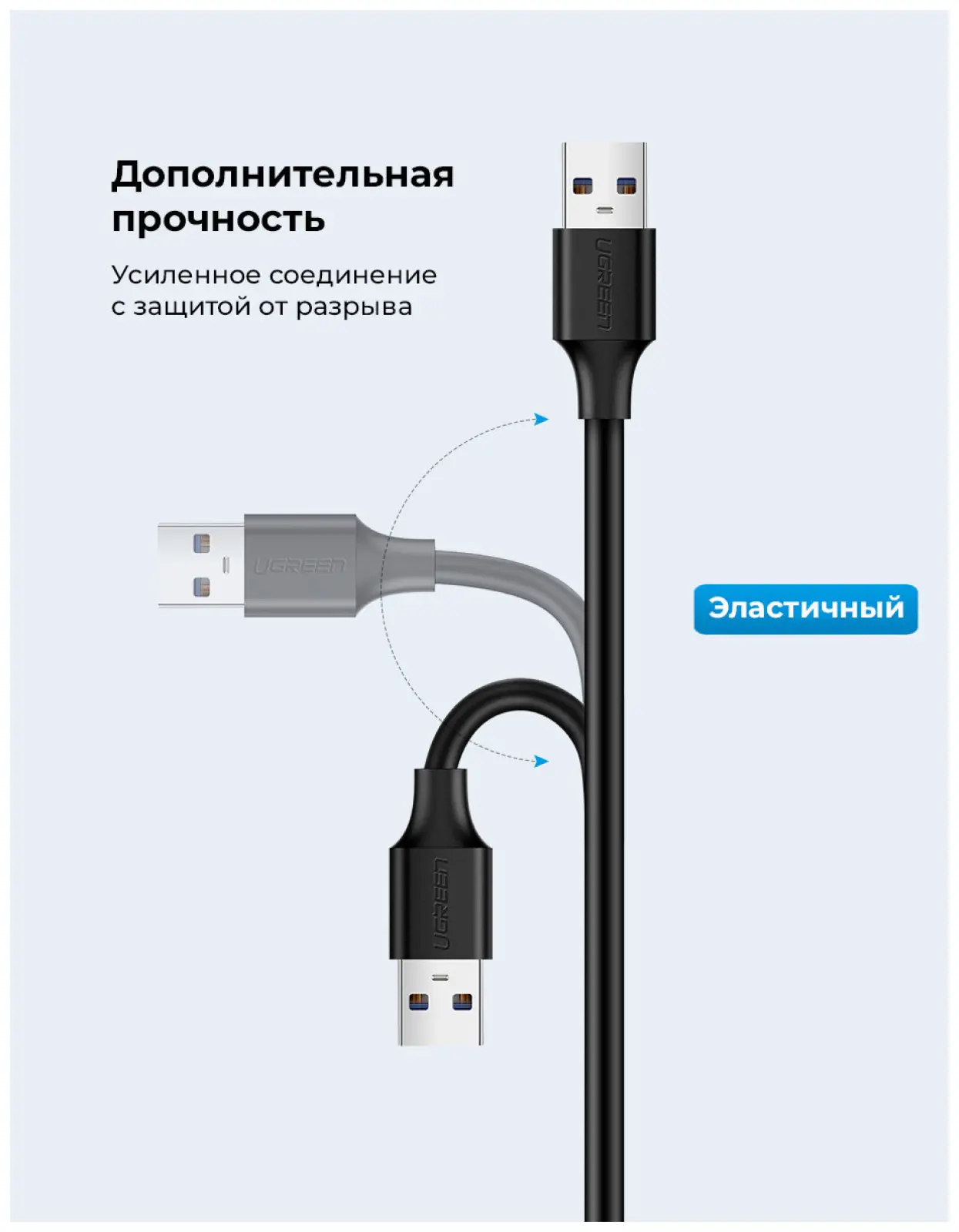 Удлинитель кабеля  Ugreen Male to A Female, 5 м (10318)