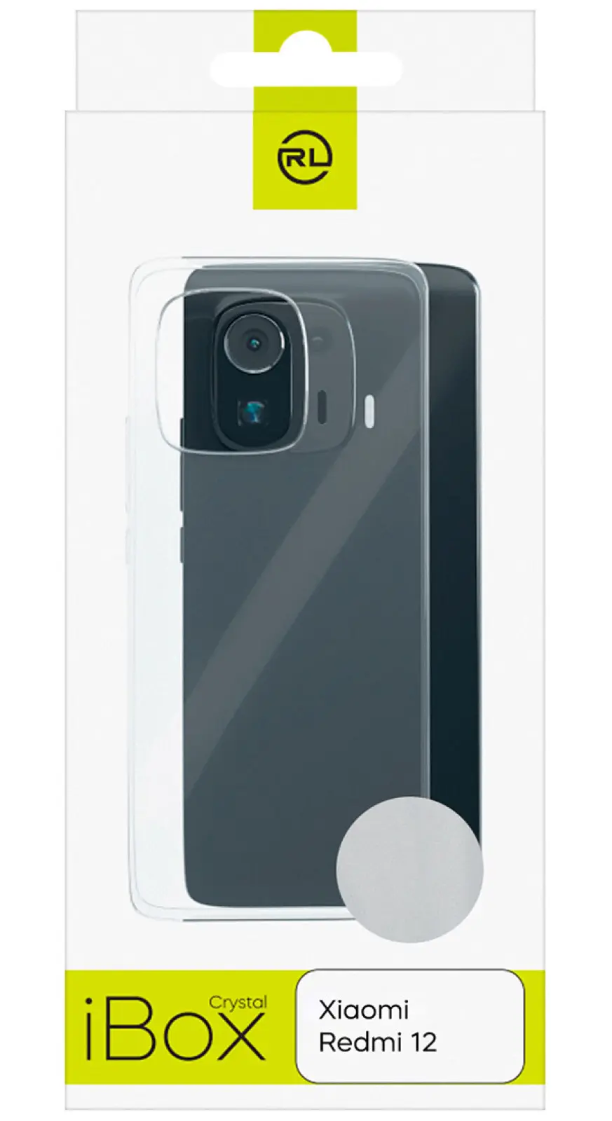 Защитный чехол Red Line iBox Crystal, для Xiaomi Poco F5, с усиленными углами, прозрачный