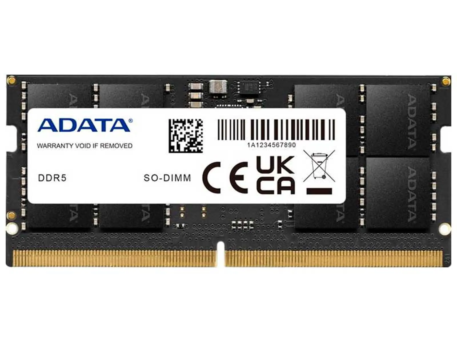 Оперативная память Adata SO-DIMM DDR5 32GB 4800MHz (AD5S480032G-S)