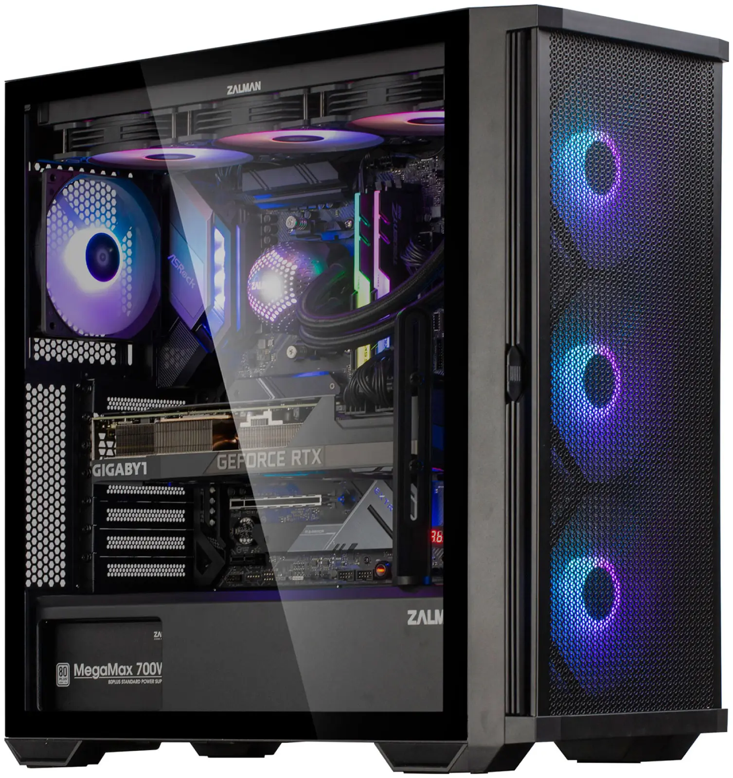 Компьютерный корпус Zalman Z10 PLUS Black