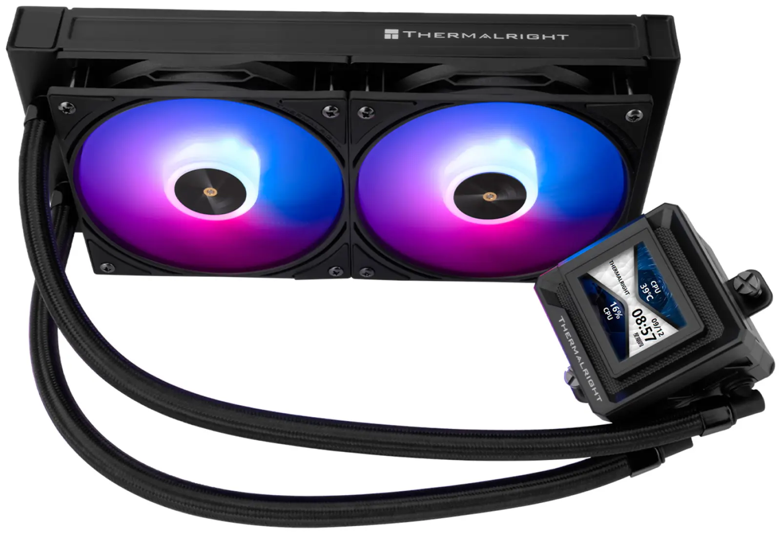 СЖО для процессоров Thermalright Frozen Warframe SE 240 ARGB Black (F-WFRAME-SE-240-ARGB-BL)