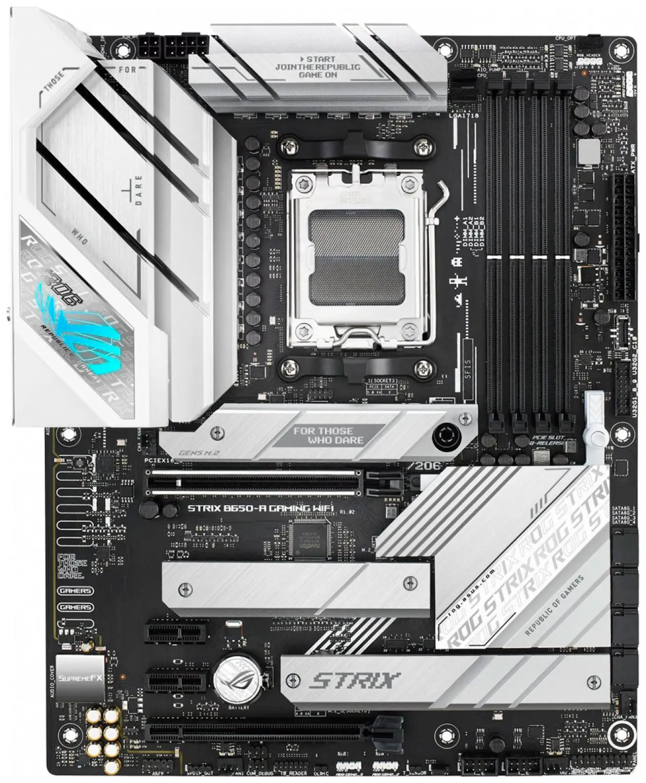 Материнская плата Asus ROG STRIX B650-A GAMING WIFI (AM5, ATX)