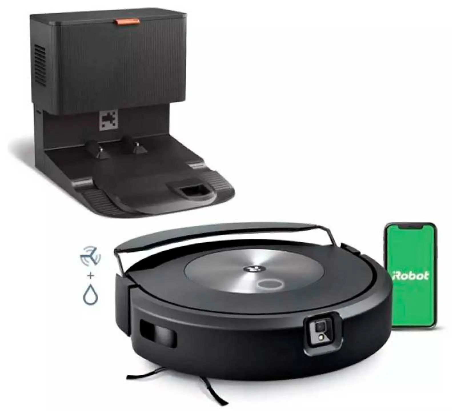 Робот-пылесос iRobot Roomba C7 plus, сухая и влажная уборка, 2210 мАч