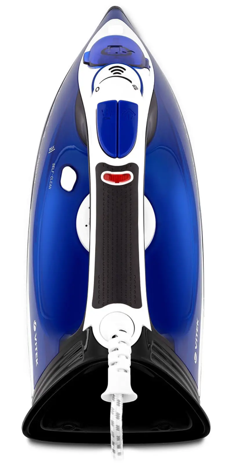 Утюг Vitek VT-8337 2500Вт синий/белый/серый
