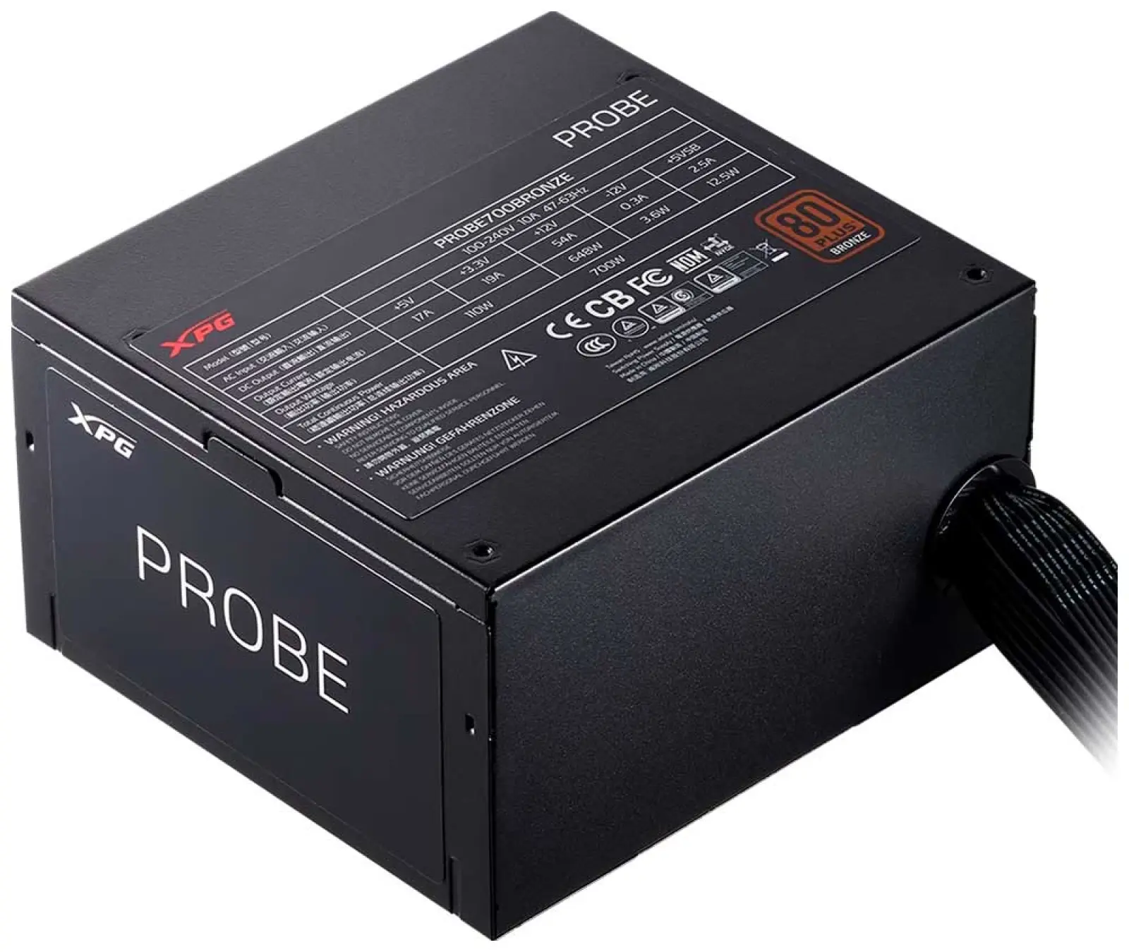 Блок питания XPG PROBE 700W (PROBE700B-BKCEU)