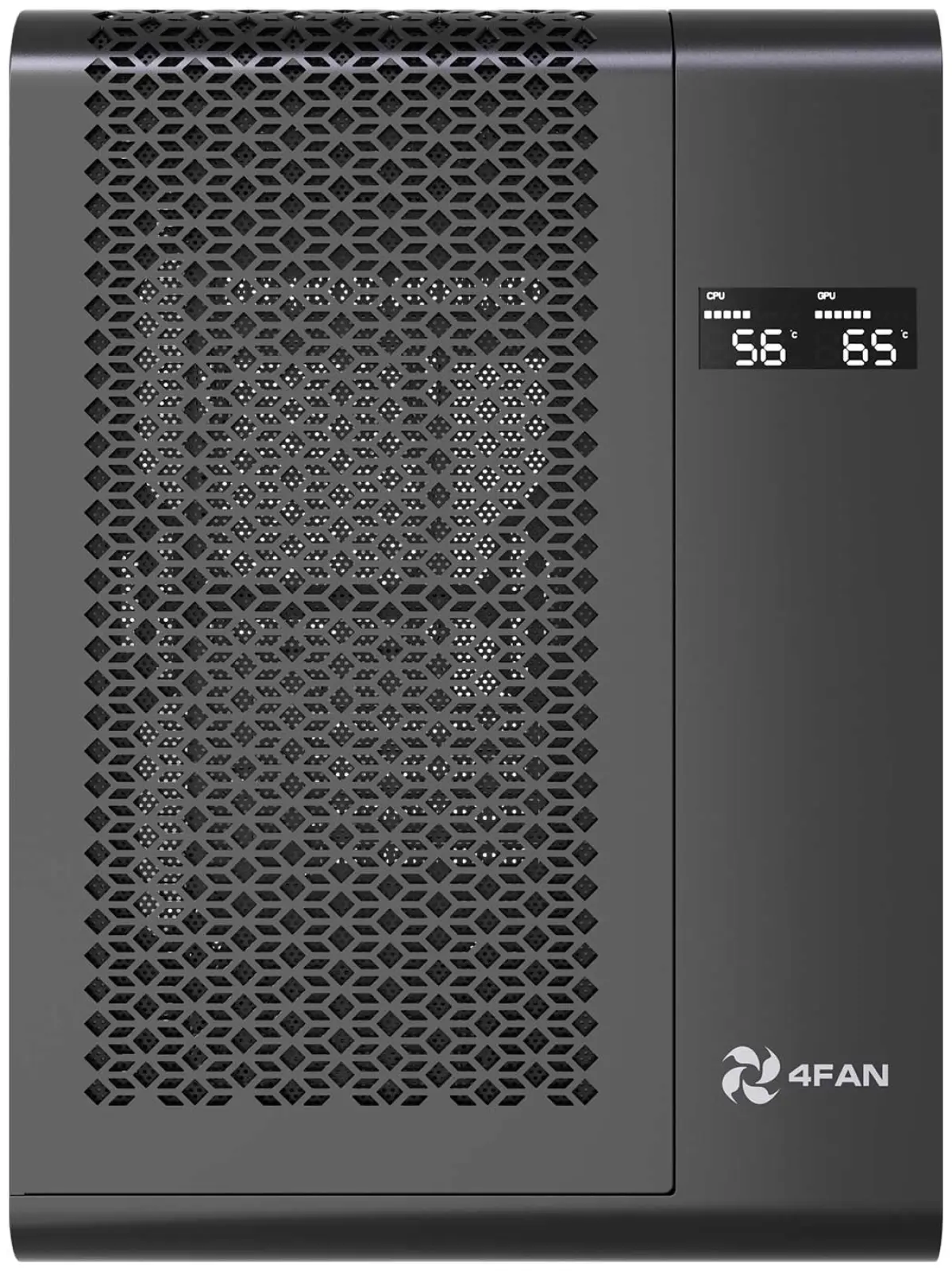 Компьютерный корпус 4FAN XZ Megabit Black