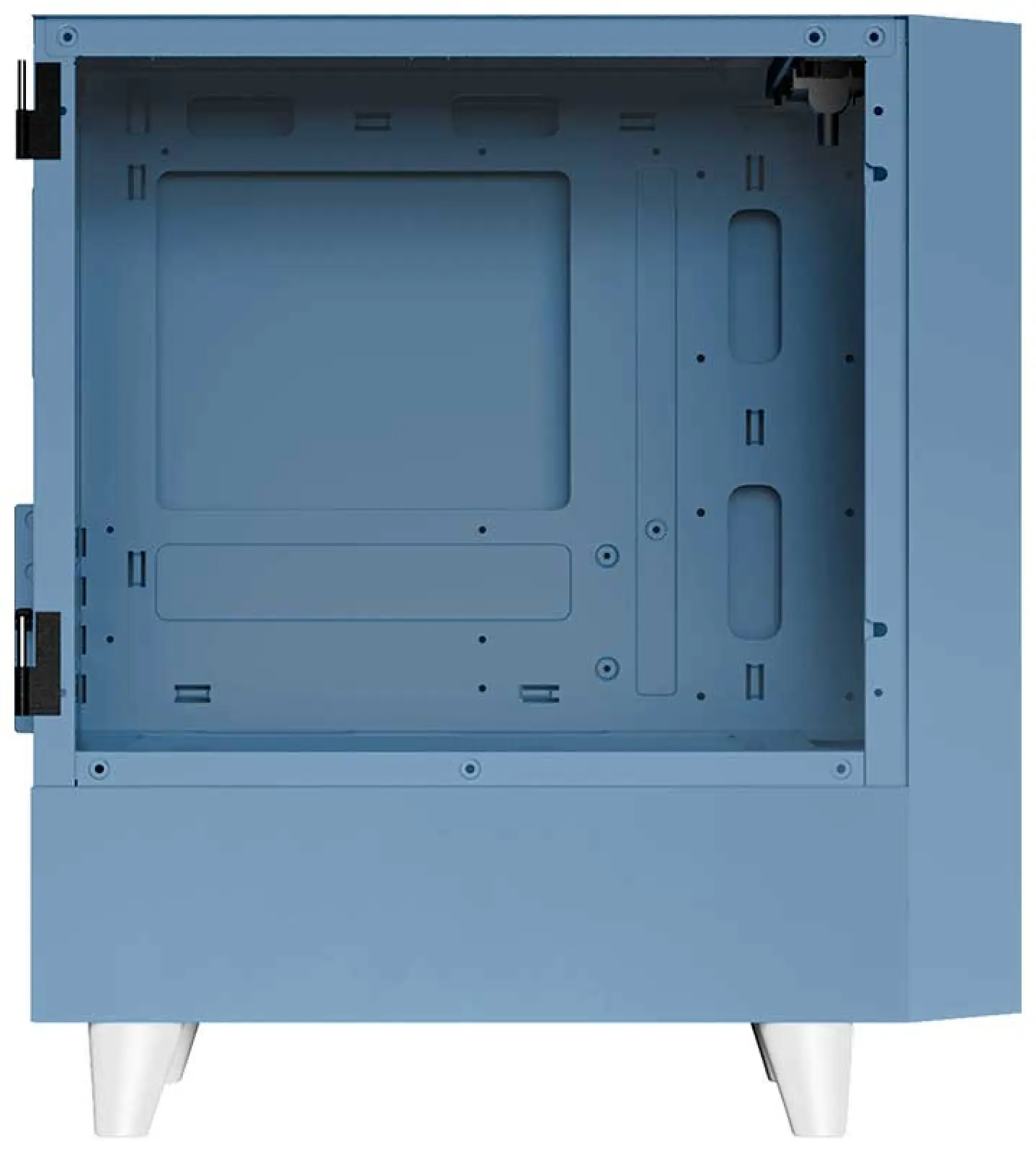 Компьютерный корпус Wizmax EM1 Woofer Blue