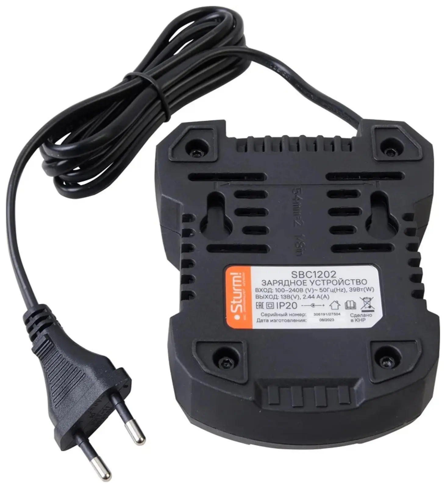 Зарядное устройство Sturm! SBC1202 1BatterySystem12V (2.4 А)