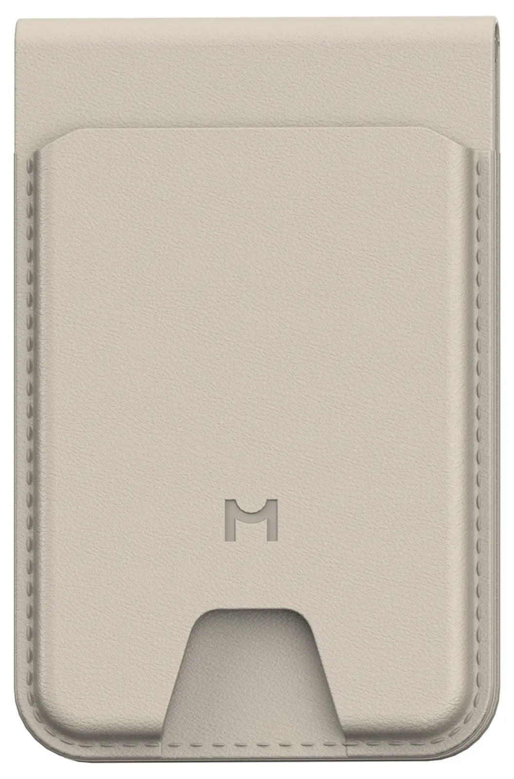 Кошелек-кардхолдер Magssory Geotag Magnetic Flip Wallet, совместимый с MagSafe и Find My, ivory (ACL003)