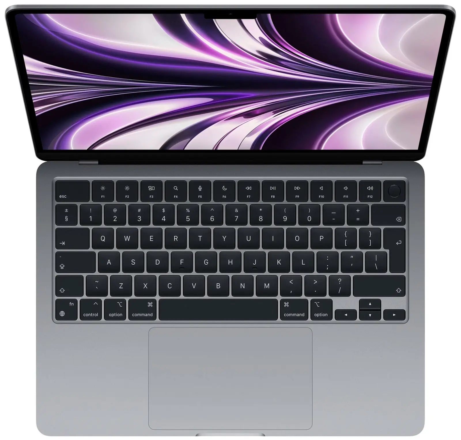 Ноутбук Apple MacBook Air 13 2022 (MLXW3) ENRUKBD SpaceGray (РУССКАЯ ГРАВИРОВКА)