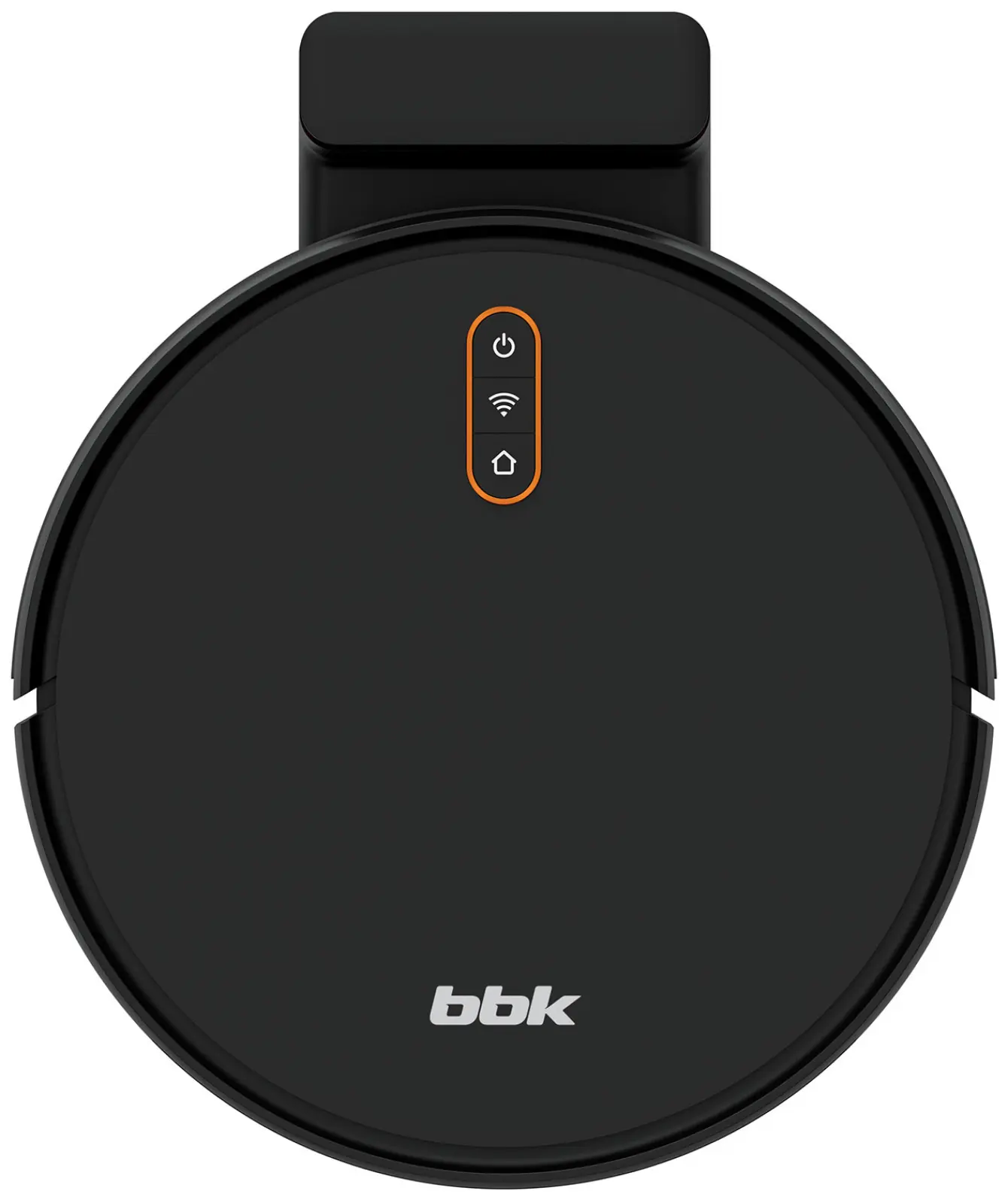 Робот-пылесос BBK BV3502, черный/оранжевый