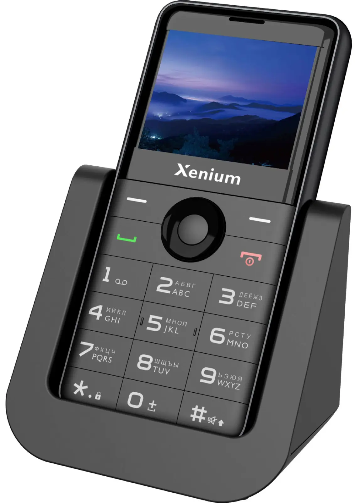 Мобильный телефон Philips XENIUM X700 черный