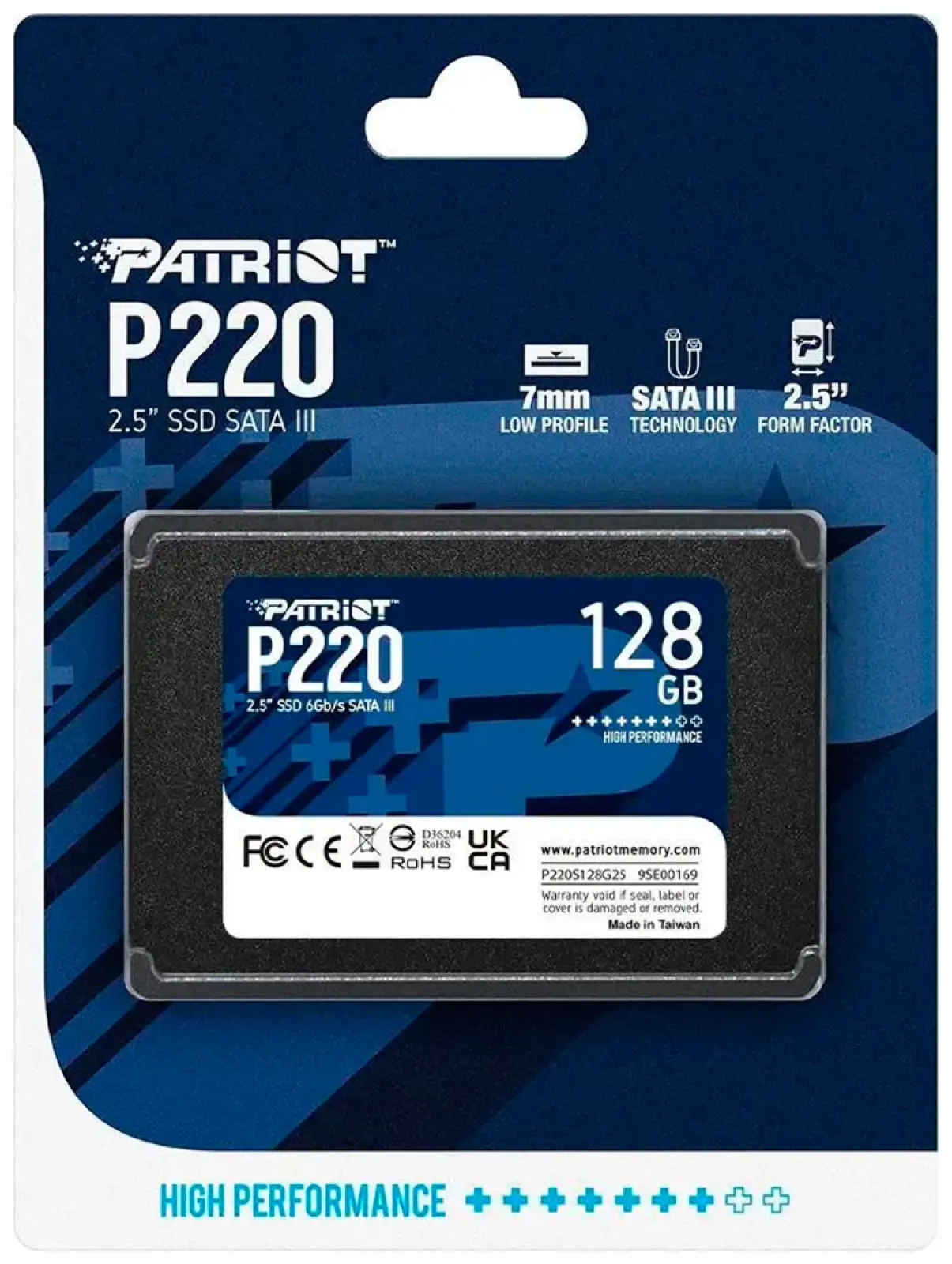 SSD накопитель Patriot Memory 2.5