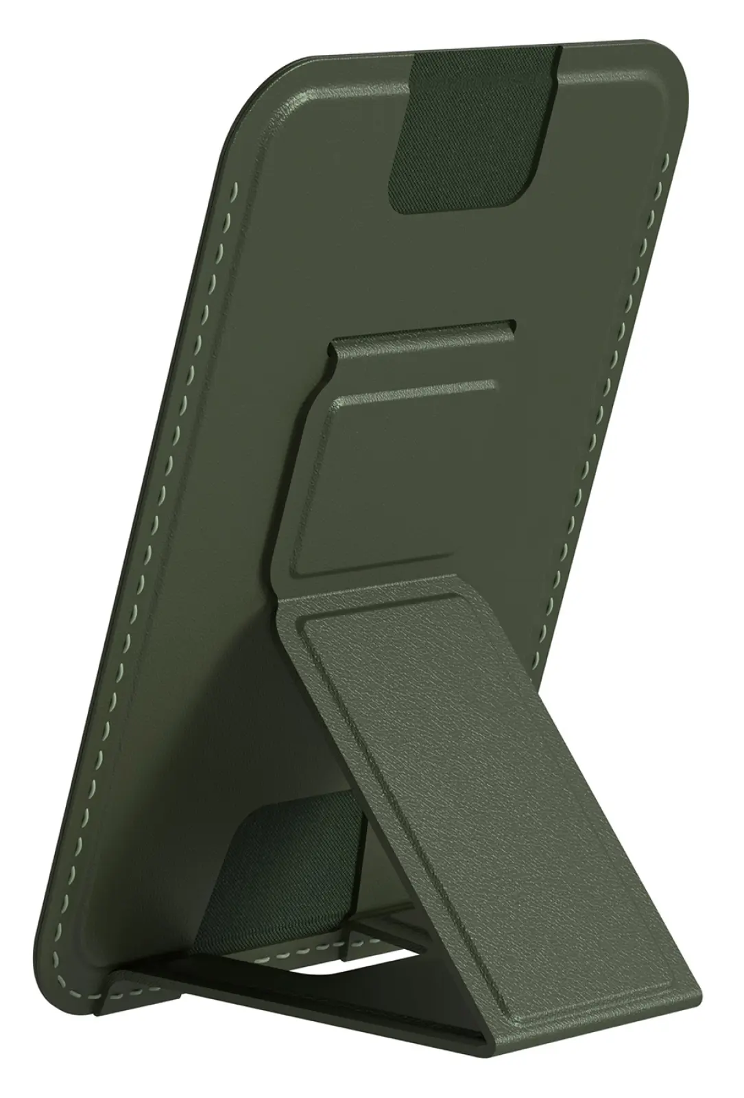 Кошелек-кардхолдер Magssory Duo, c подставкой и магнитами, совместимый с MagSafe, khaki (ACL011k)