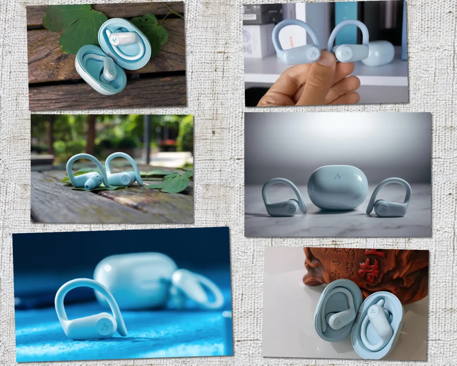 Наушники Hakii ACTION ice blue