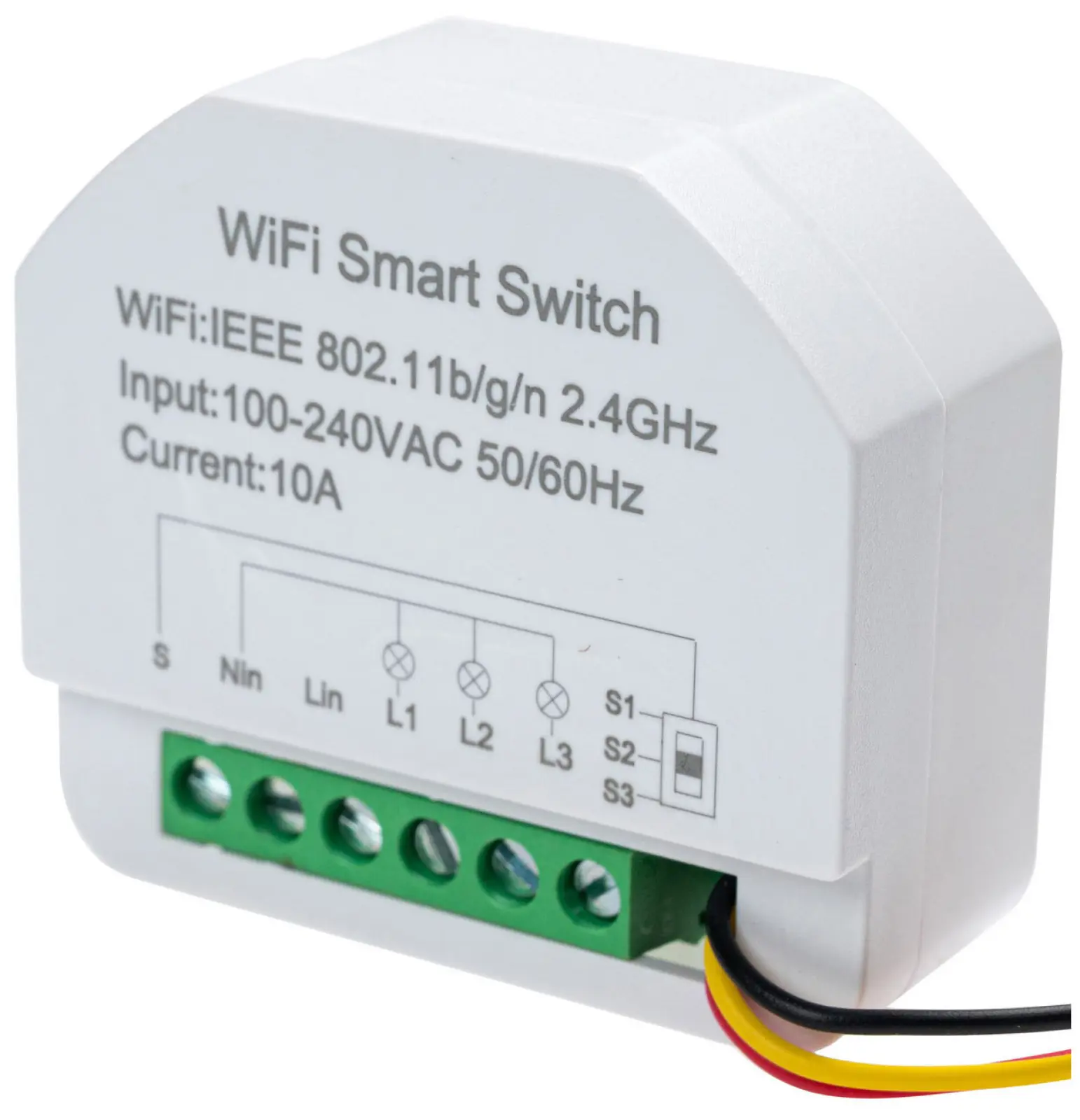 Умное мини реле (3 канала 10 А) Sibling Powerswitch-M3 (mini)