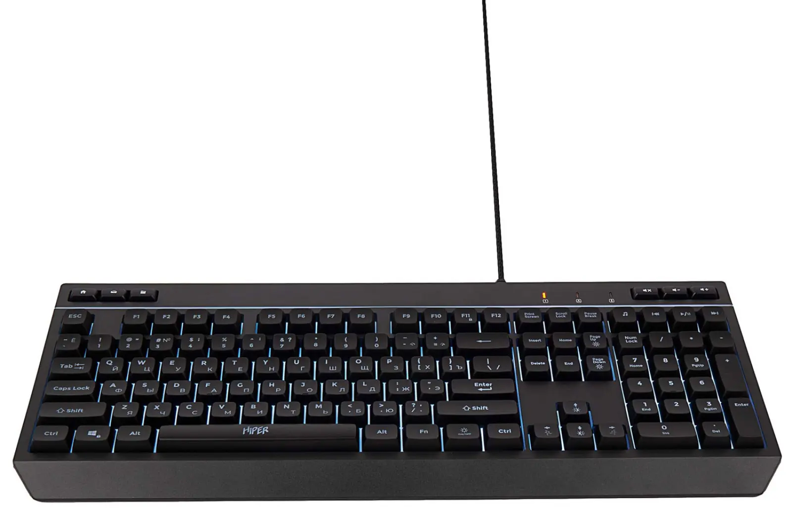 Игровая клавиатура Hiper GKEY-1100 Dignity