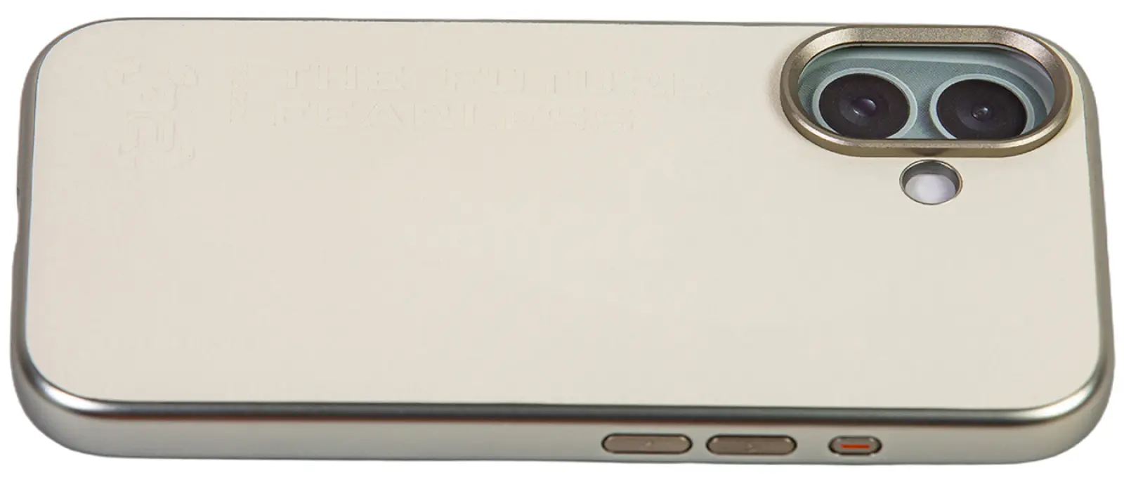 Чехол с магнитным покрытием Type Gorilla Premium Magnetic iPhone 16, White Leather (BL-T52-iP16-LTR-WH)