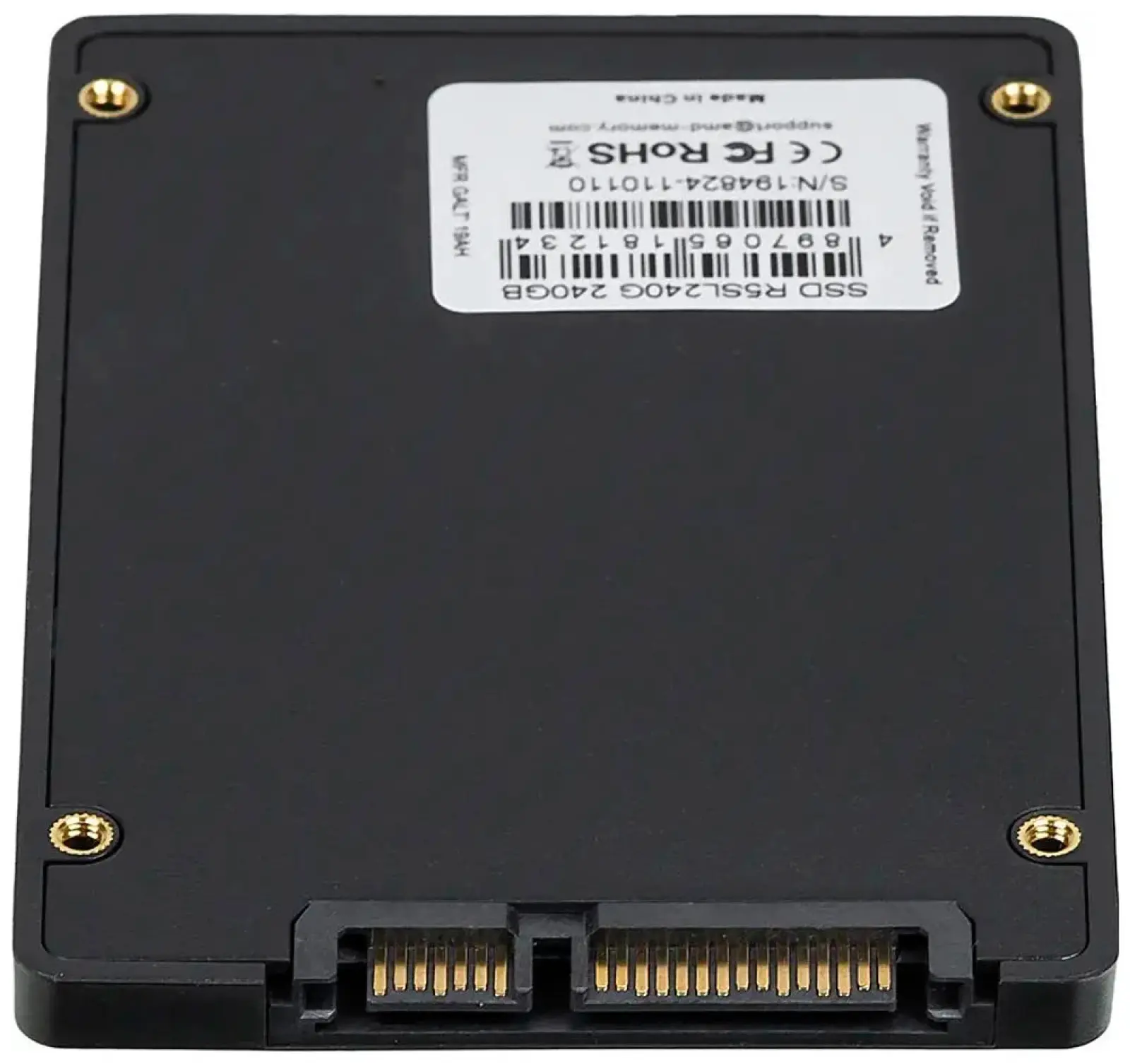 SSD накопитель AMD Radeon R5 2.5 240 Гб SATA III 3D TLC (R5SL240G)