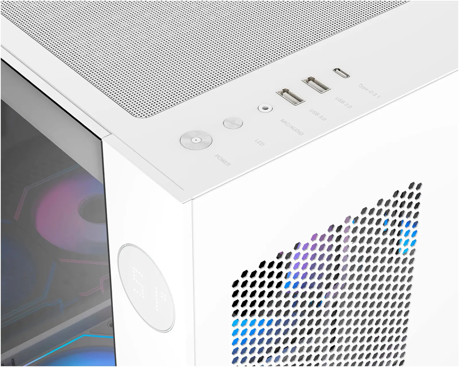 Компьютерный корпус Ocypus Iota C70 WH ARGB