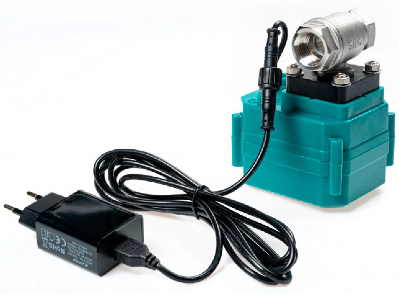Умный кран системы контроля протечки Sibling Powerswitch-CU (1/2