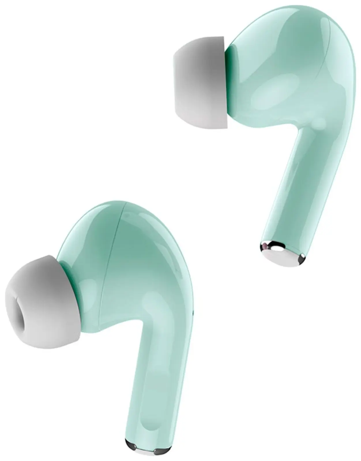 Беспроводные наушники Pero TWS06 COMFORT Light green