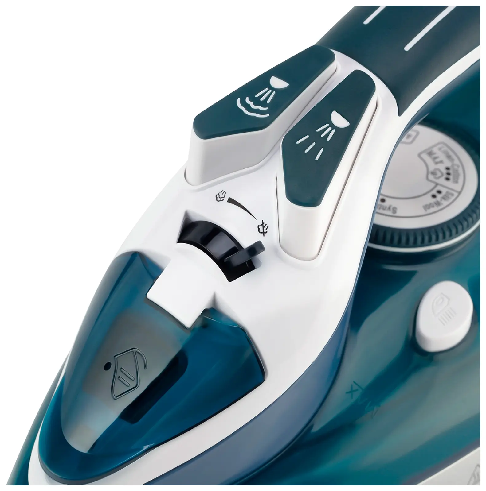 Утюг Vitek VT-8306, 2400 Вт, белый/зеленый