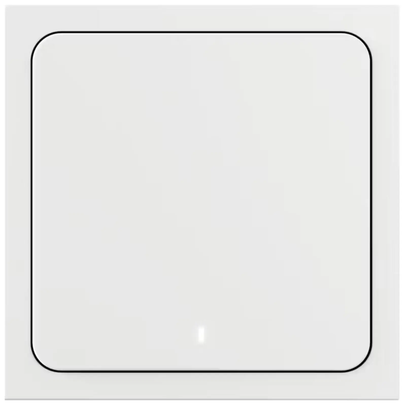 Умный выключатель Яндекс YNDX-00531, 1 клавиша, Zigbee, работает с Алисой