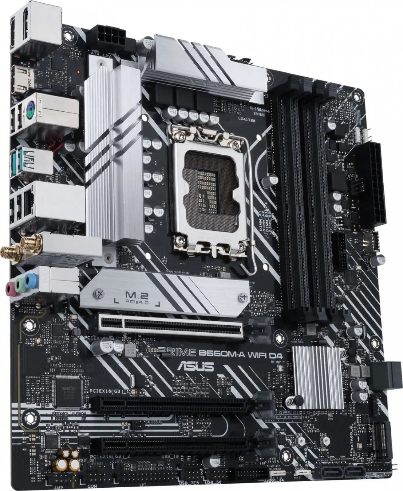 Материнская плата Asus PRIME B660M-A WIFI D4 (LGA1700, mATX)