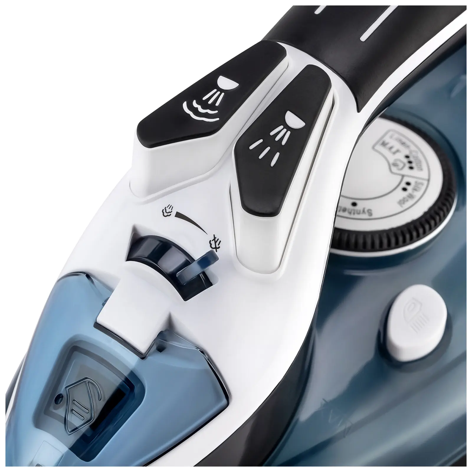 Утюг Vitek VT-8304, 2400 Вт, черный/белый/синий