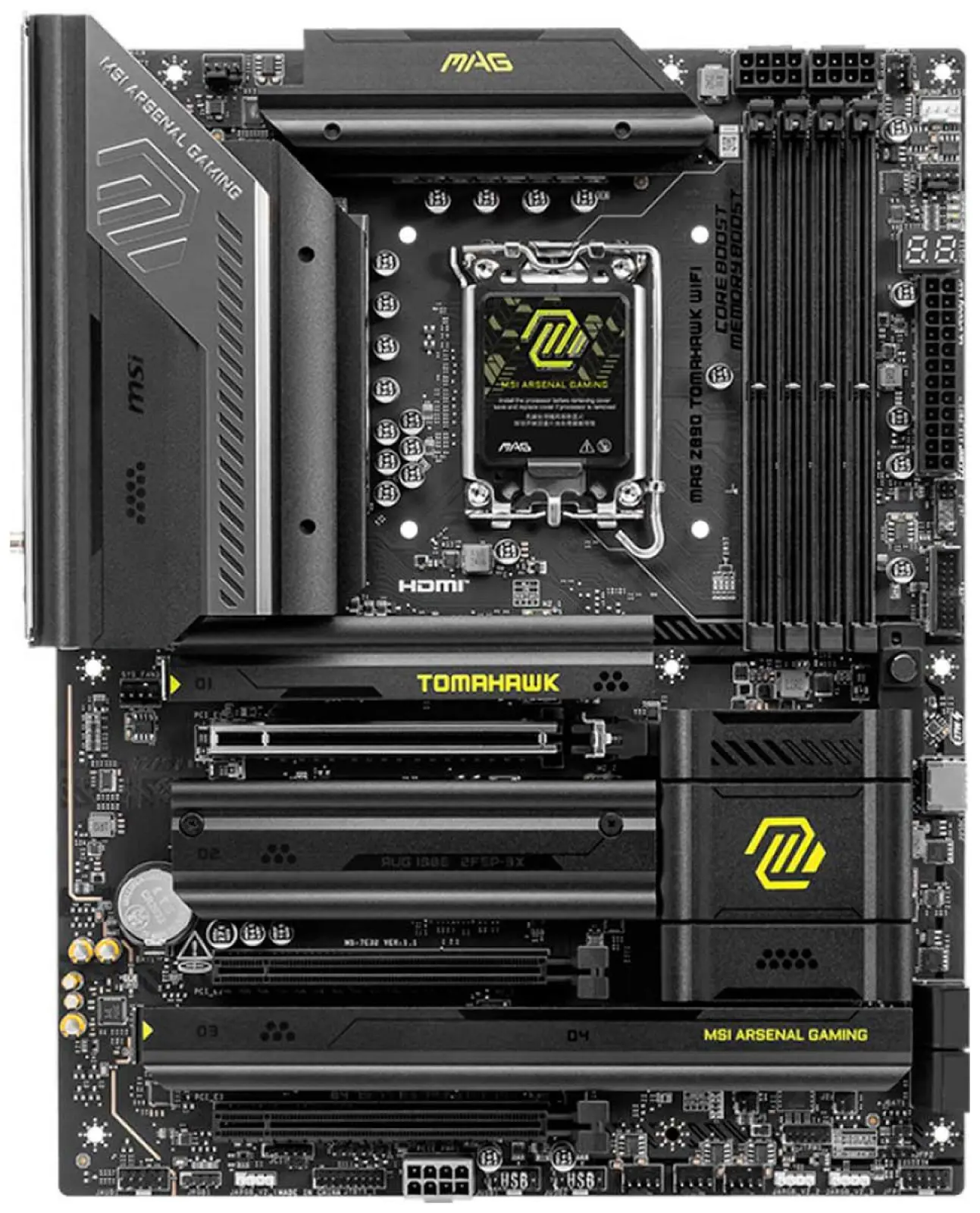 Материнская плата MSI MAG Z890 TOMAHAWK WIFI (LGA1851, ATX)