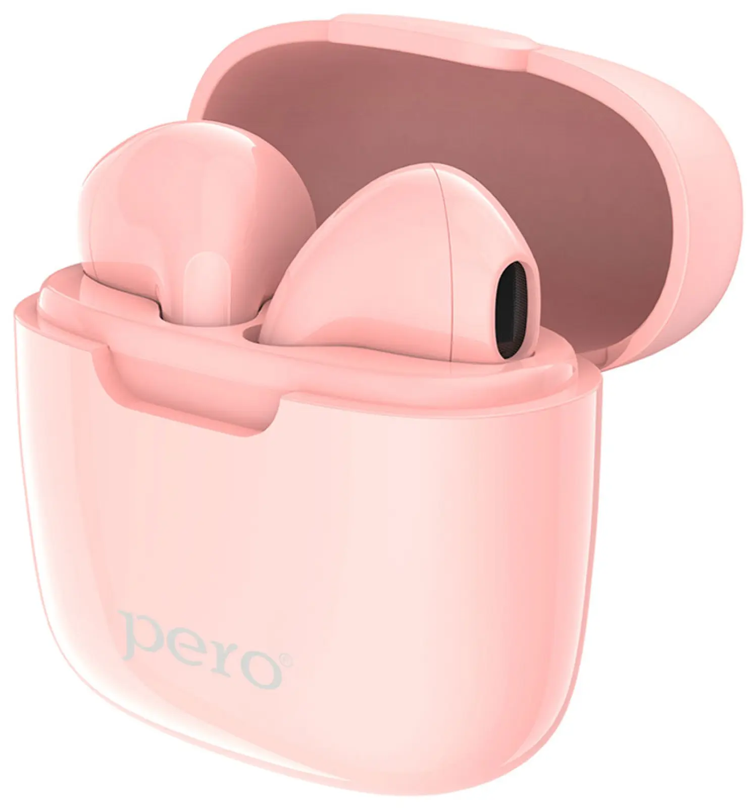 Беспроводные наушники Pero TWS05 COLORFUL, Coral Pink