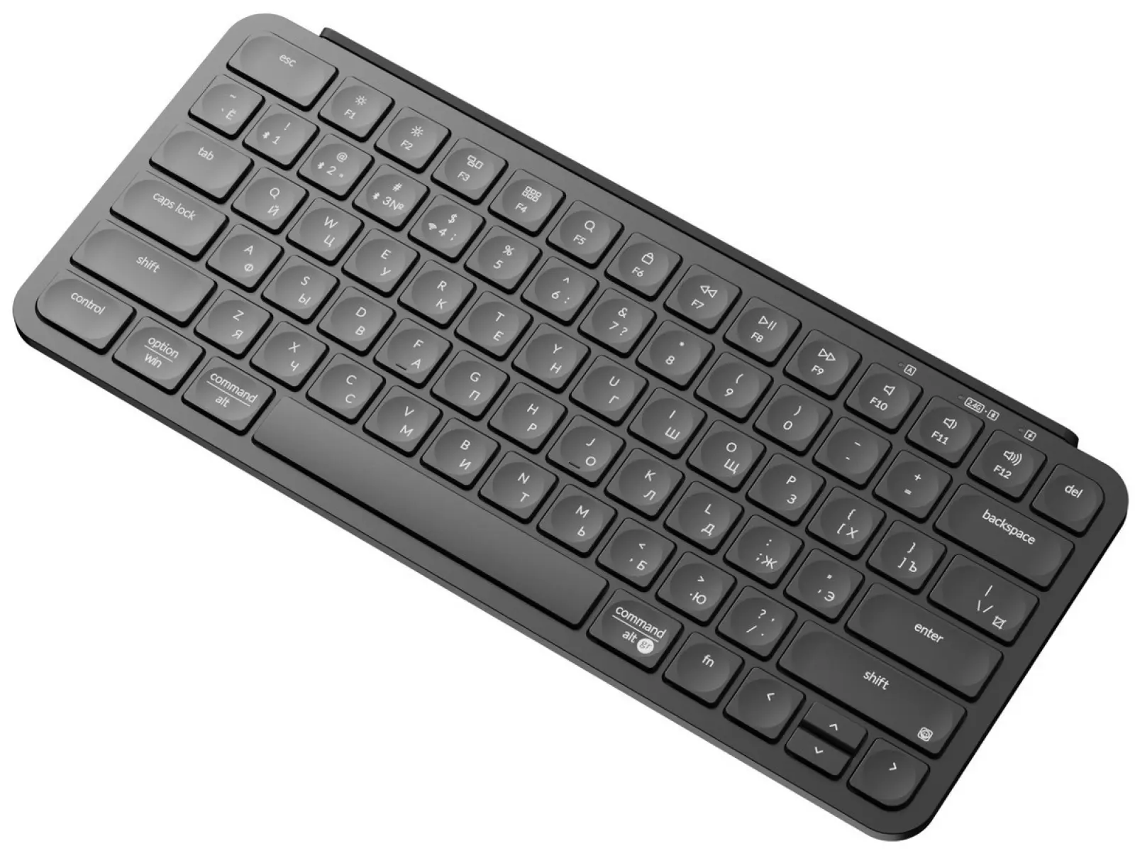 Беспроводная ультратонкая клавиатура Keychron B1 Pro, 77 клавиш, ножничные переключатели, цвет Deep Black