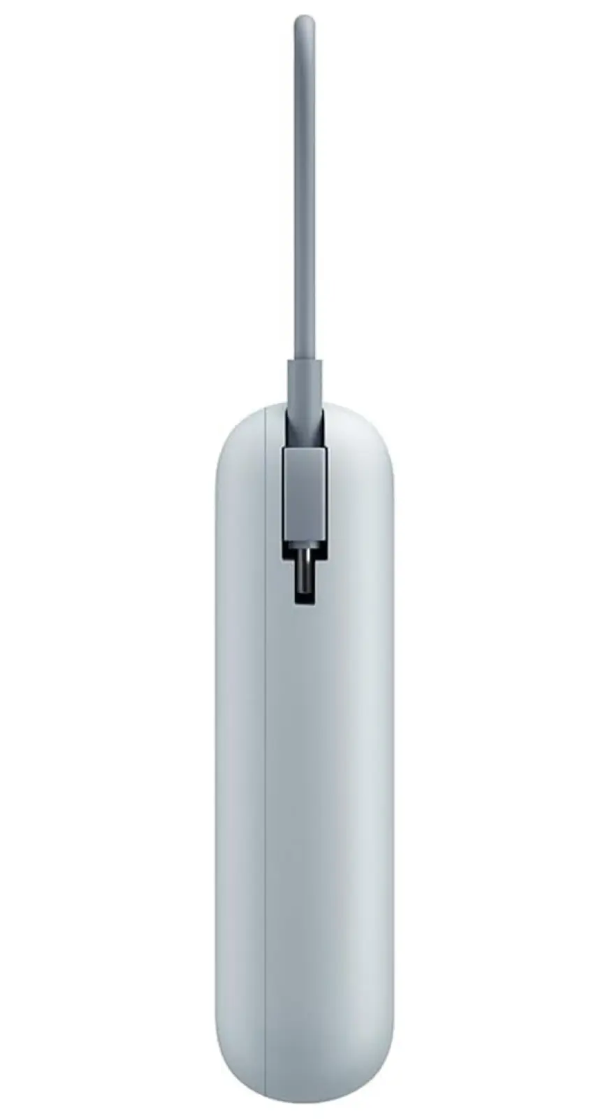 Внешний аккумулятор Xiaomi Power Bank 10000mAh, встроенный кабель, Ледяной синий GL (BHR9073GL)