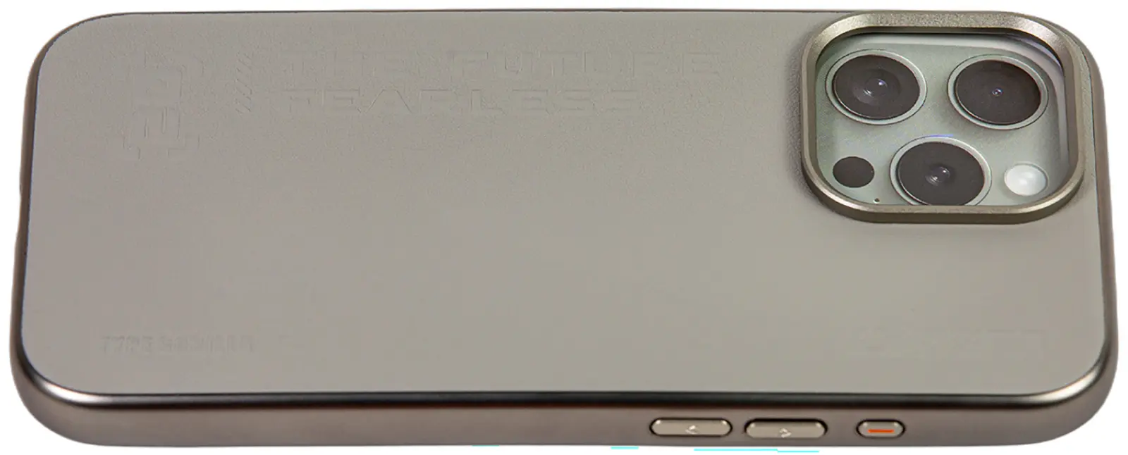 Чехол с магнитным покрытием Type Gorilla Premium Magnetic iPhone 16 pro Max, Grey Leather (BL-T52-iP16PM-LTR-GR)